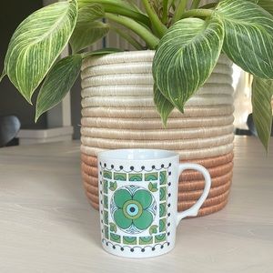 Vintage Retro Print Ceramic Coffee Mug
